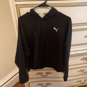 Puma cropped sweatshirt, size XL